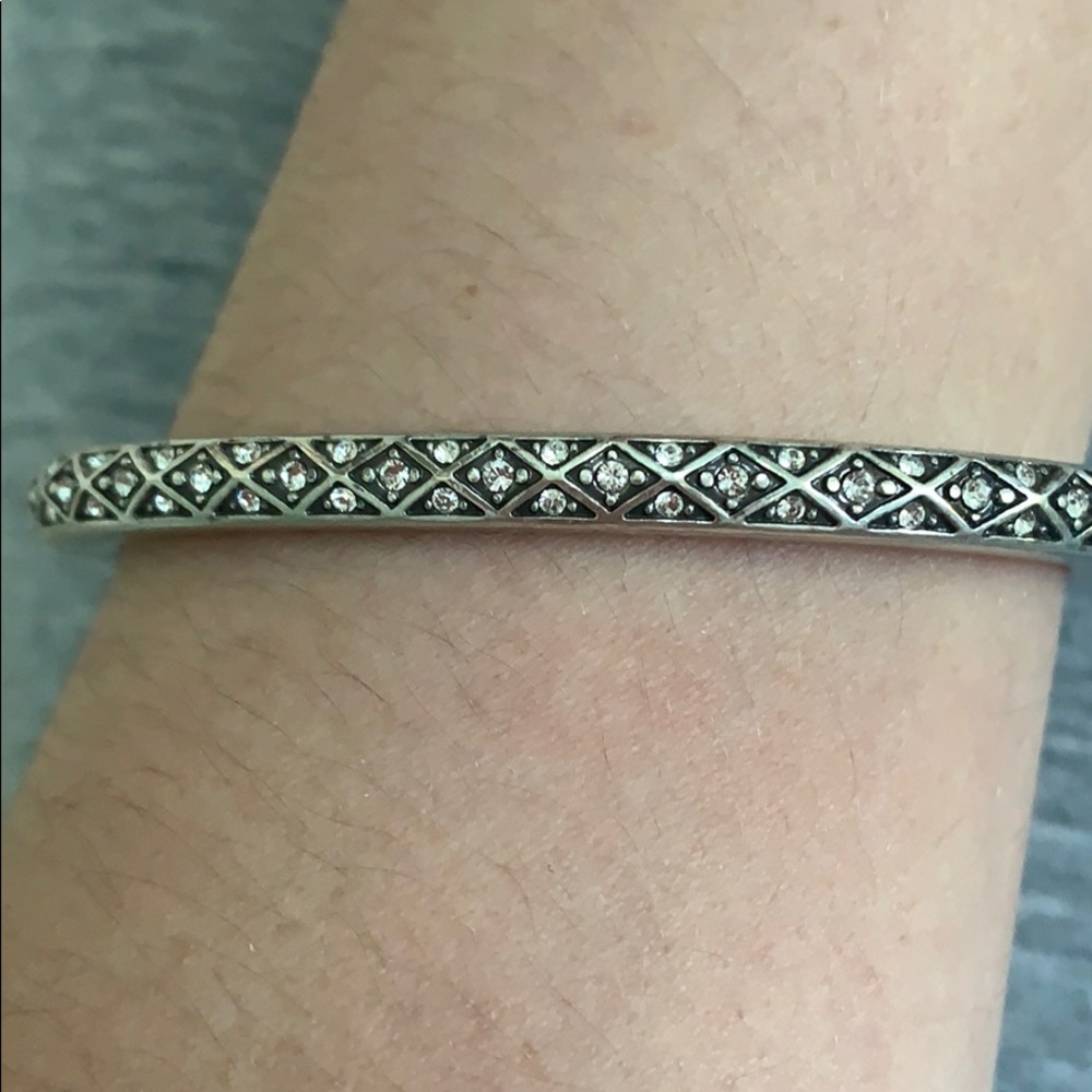 Brighton silver plated bangle